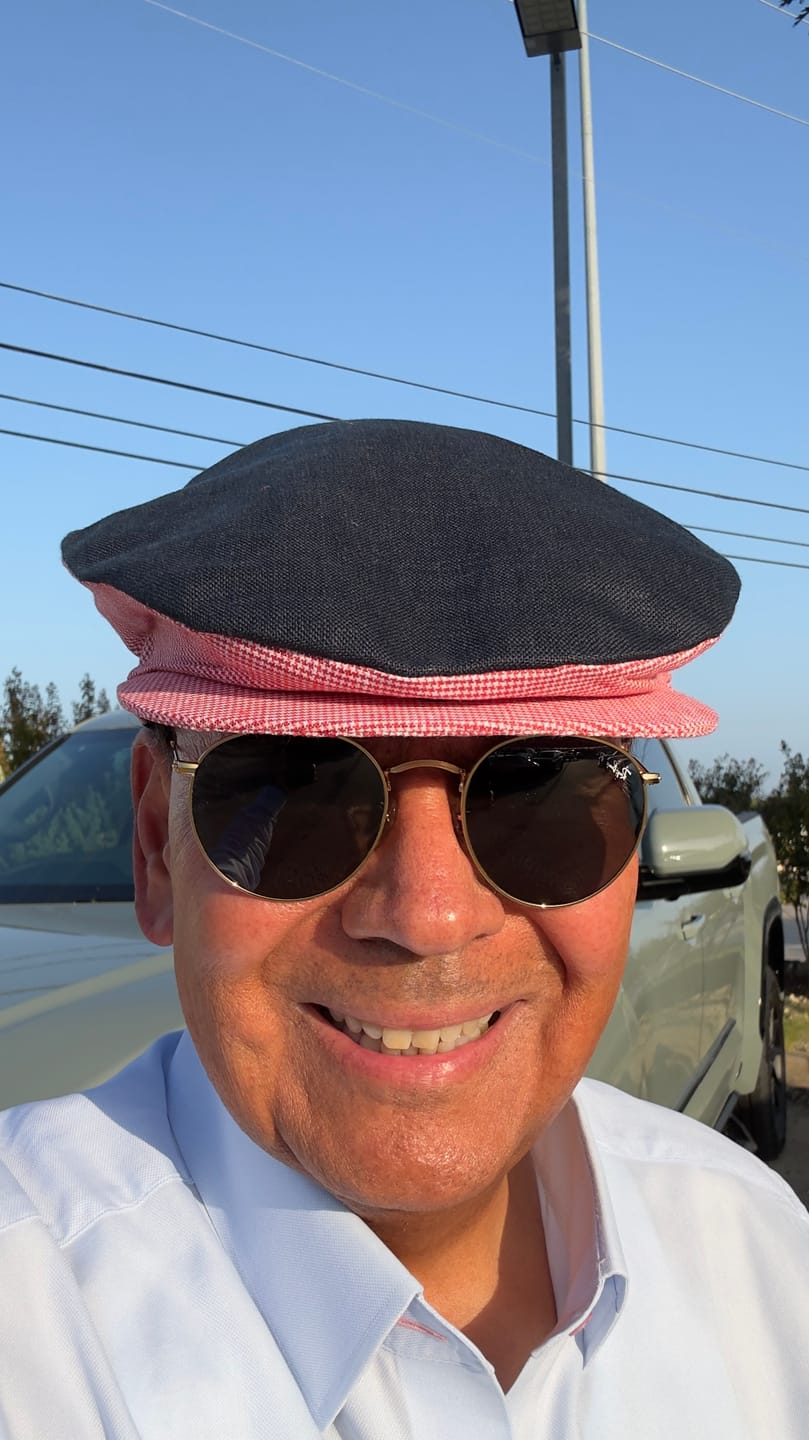 Customer photo review of Vintage Cap Linen