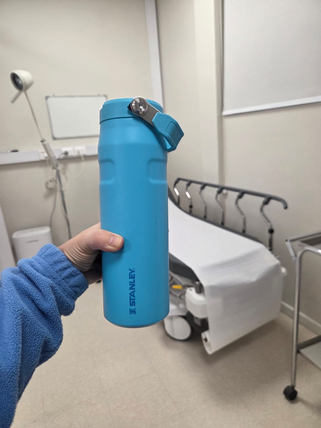 Customer photo review of Botella Térmica Stanley Flip Straw Aerolight Splash | 710 ml