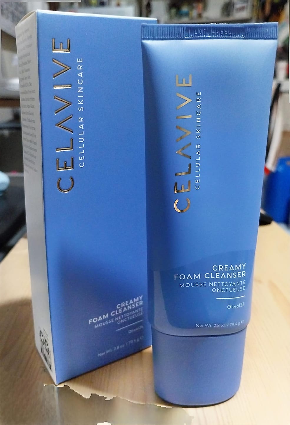 Customer photo review of Creamy Foam Cleanser