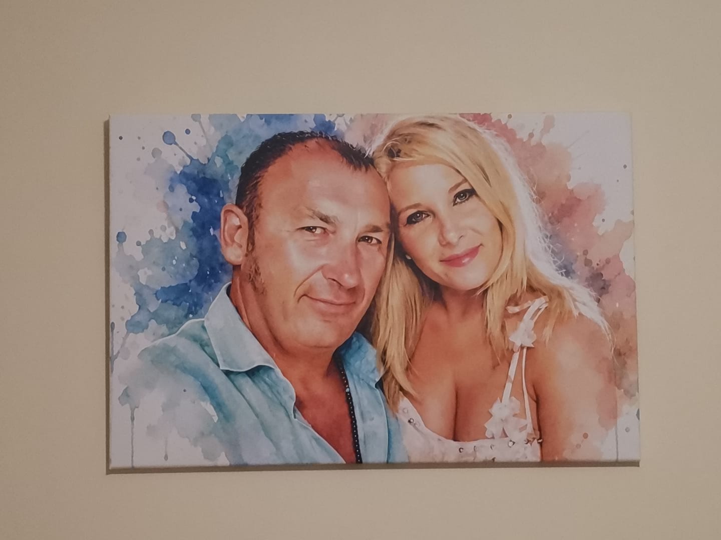Customer photo review of Vuestra foto como obra de arte – con vista previa en vivo, como póster o lienzo