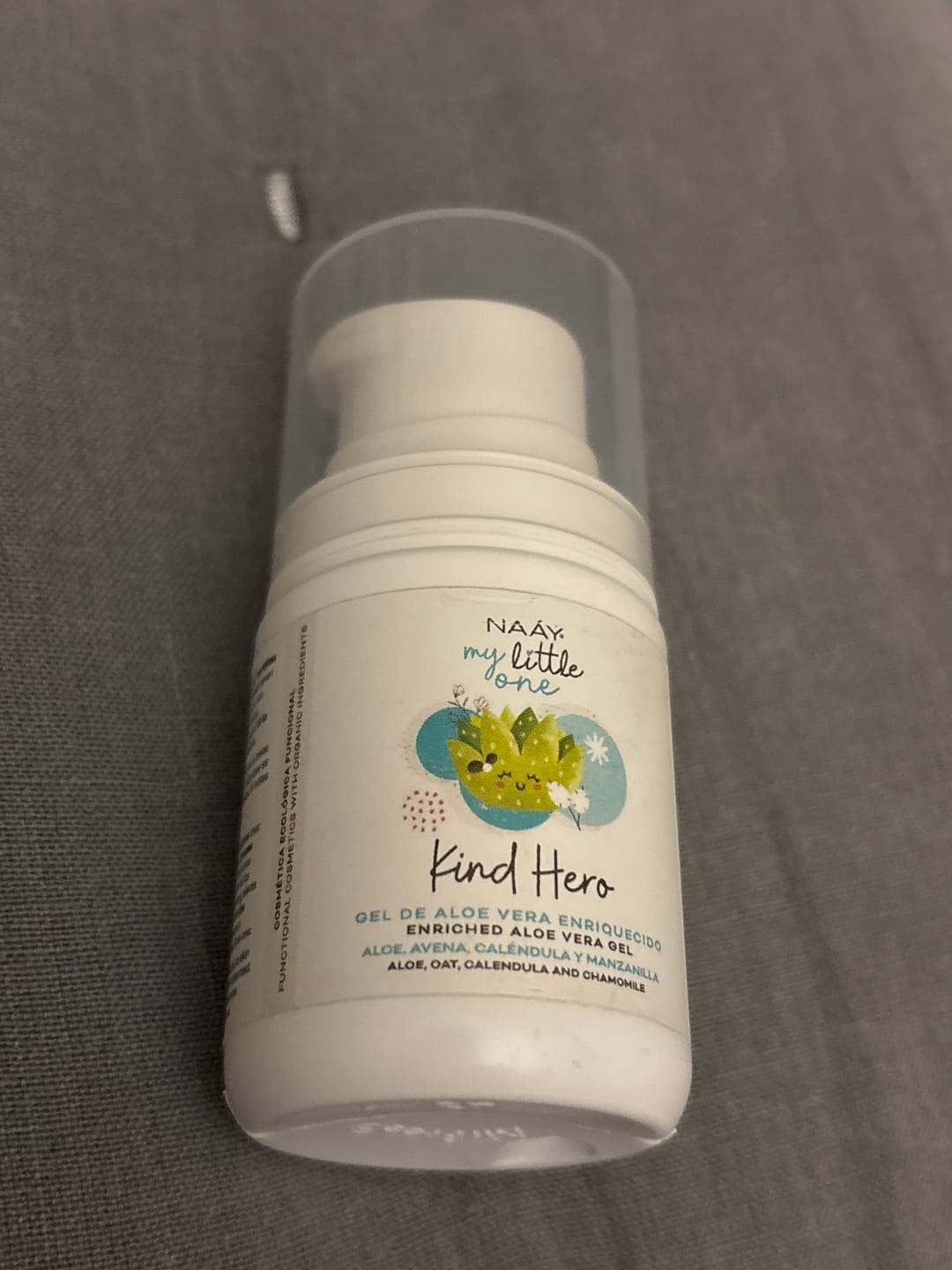 Customer photo review of Kind Hero | Gel Aloe Vera Enriquecido | Manzanilla