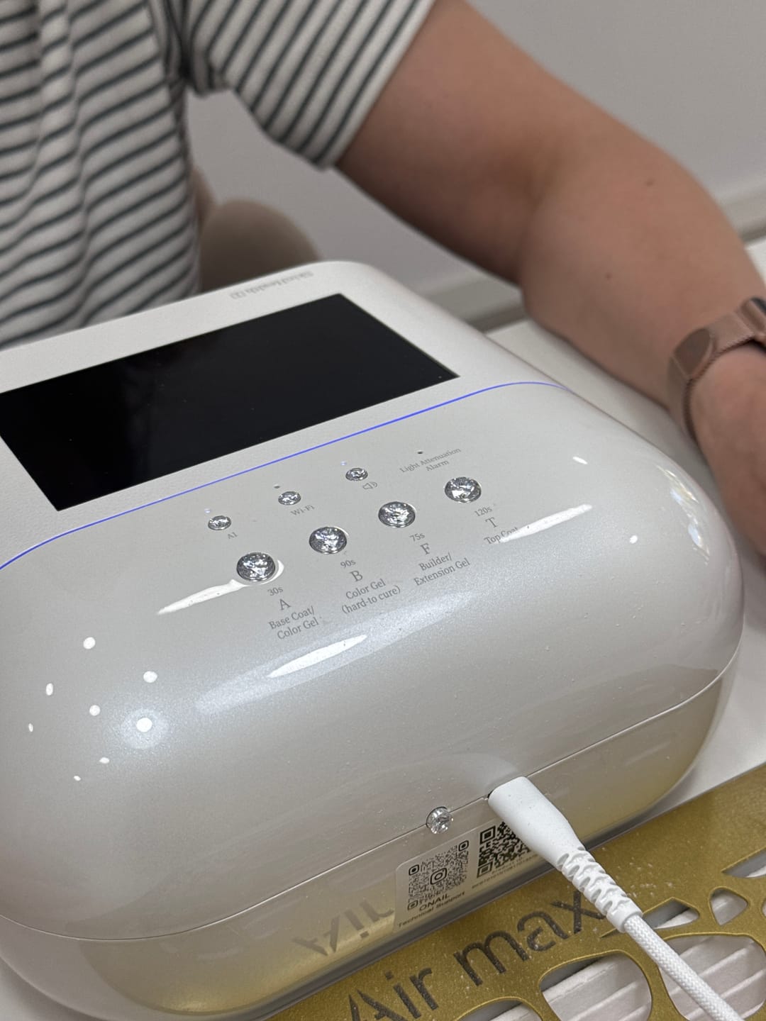 Customer photo review of ONAIL AI Nail Lamp (SUNX PRO)