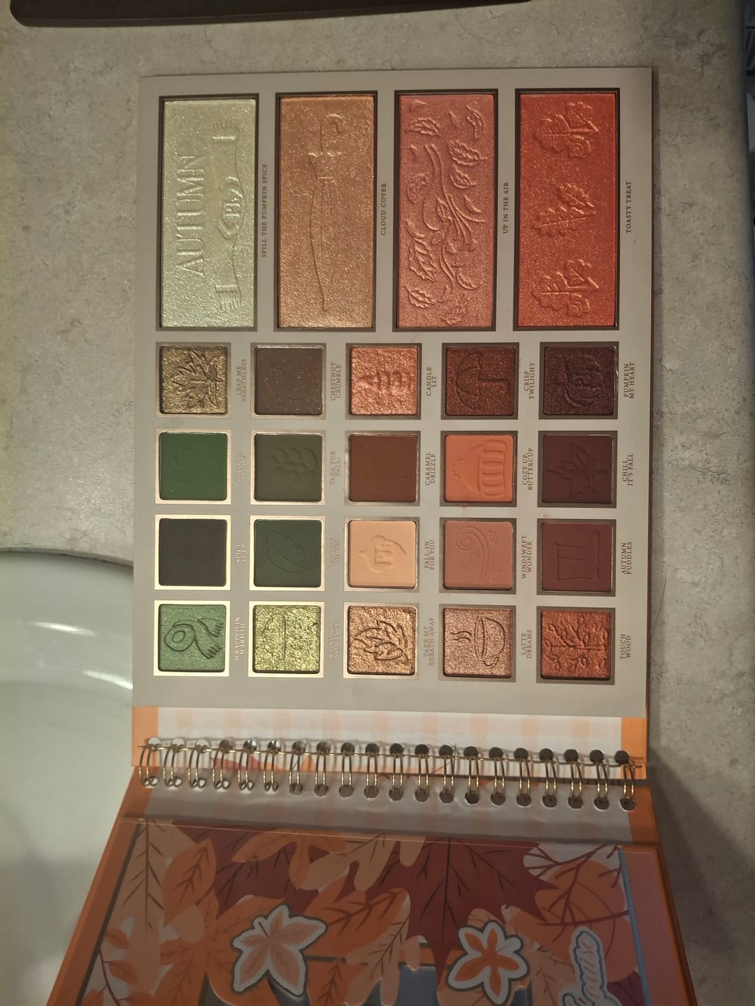 Customer photo review of My Forever Fall Palette