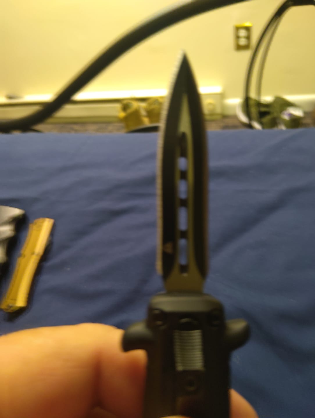 Customer photo review of Viper Tec Mystery OTF Knife | Premium Automatic Knife Surprise