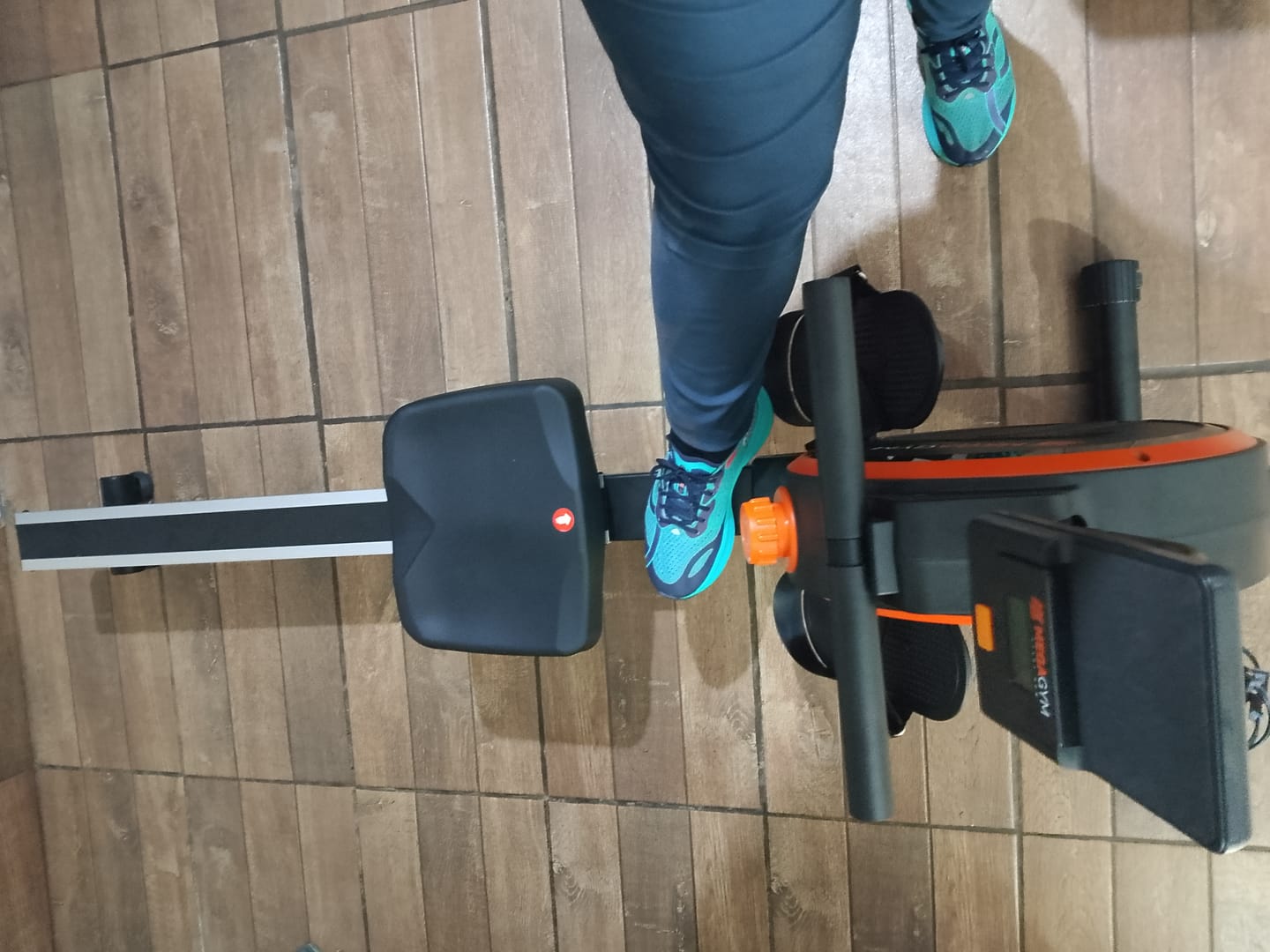Customer photo review of Aparelho Simulador de Remo Indoor Magnético ROW 3000