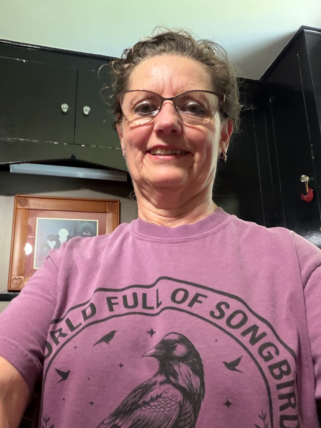 Customer photo review of Be A Crow T-Shirt
