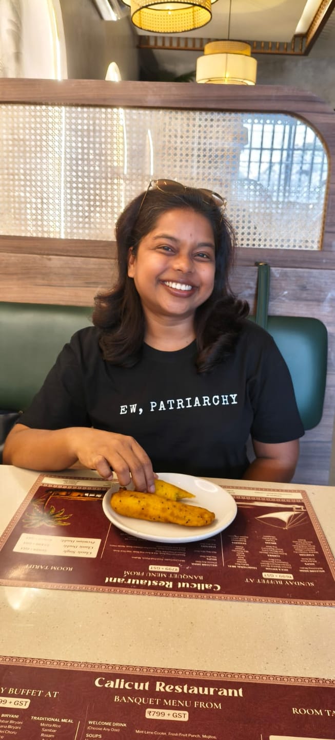 Customer photo review of Ew, Patriarchy: Funny Feminist Tee