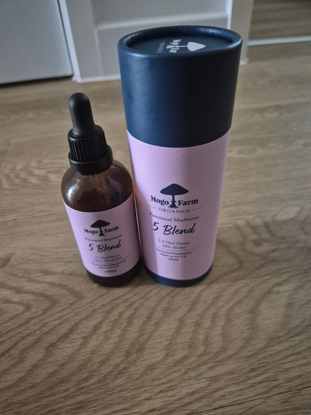 Customer photo review of 5 Mushroom Blend Tincture