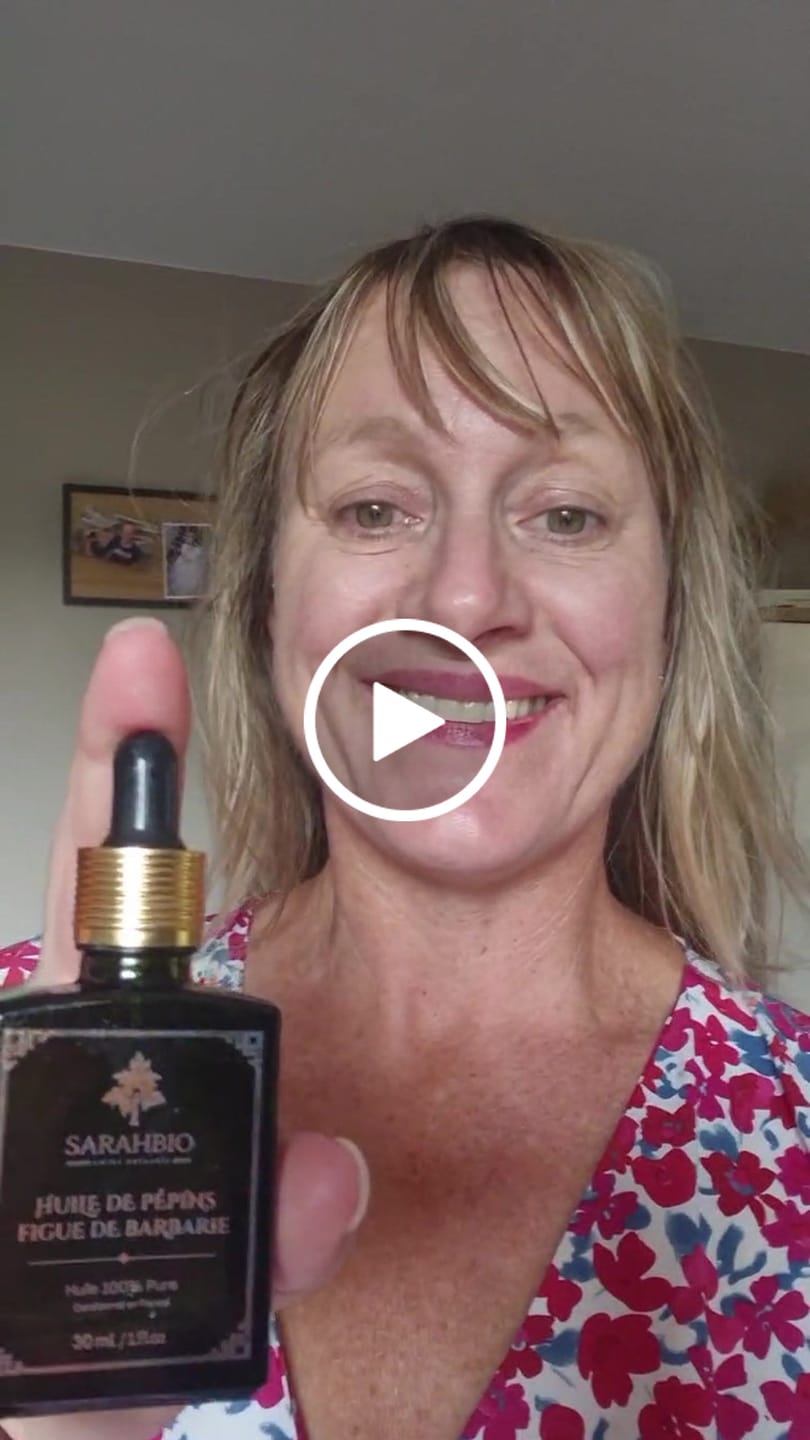 Customer video review of Huile de pépins de figue de Barbarie Pure | 30 mL*