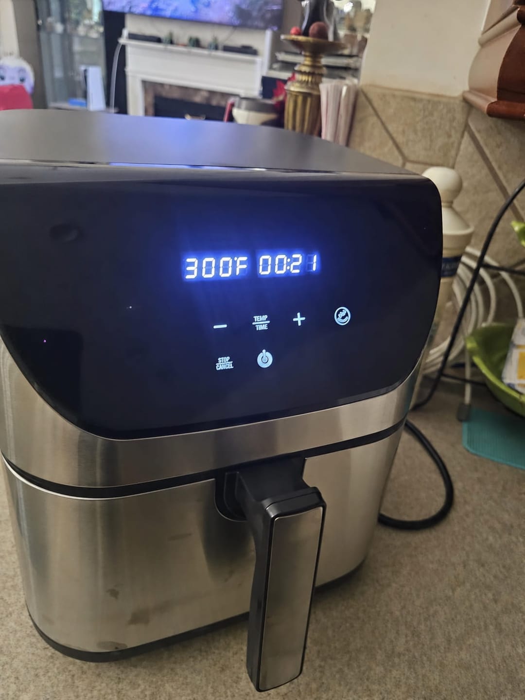 Customer photo review of Oryzom AirCrisp Pro – 360° Hot Air Technology with 1700 W for Fast, Healthier Meals