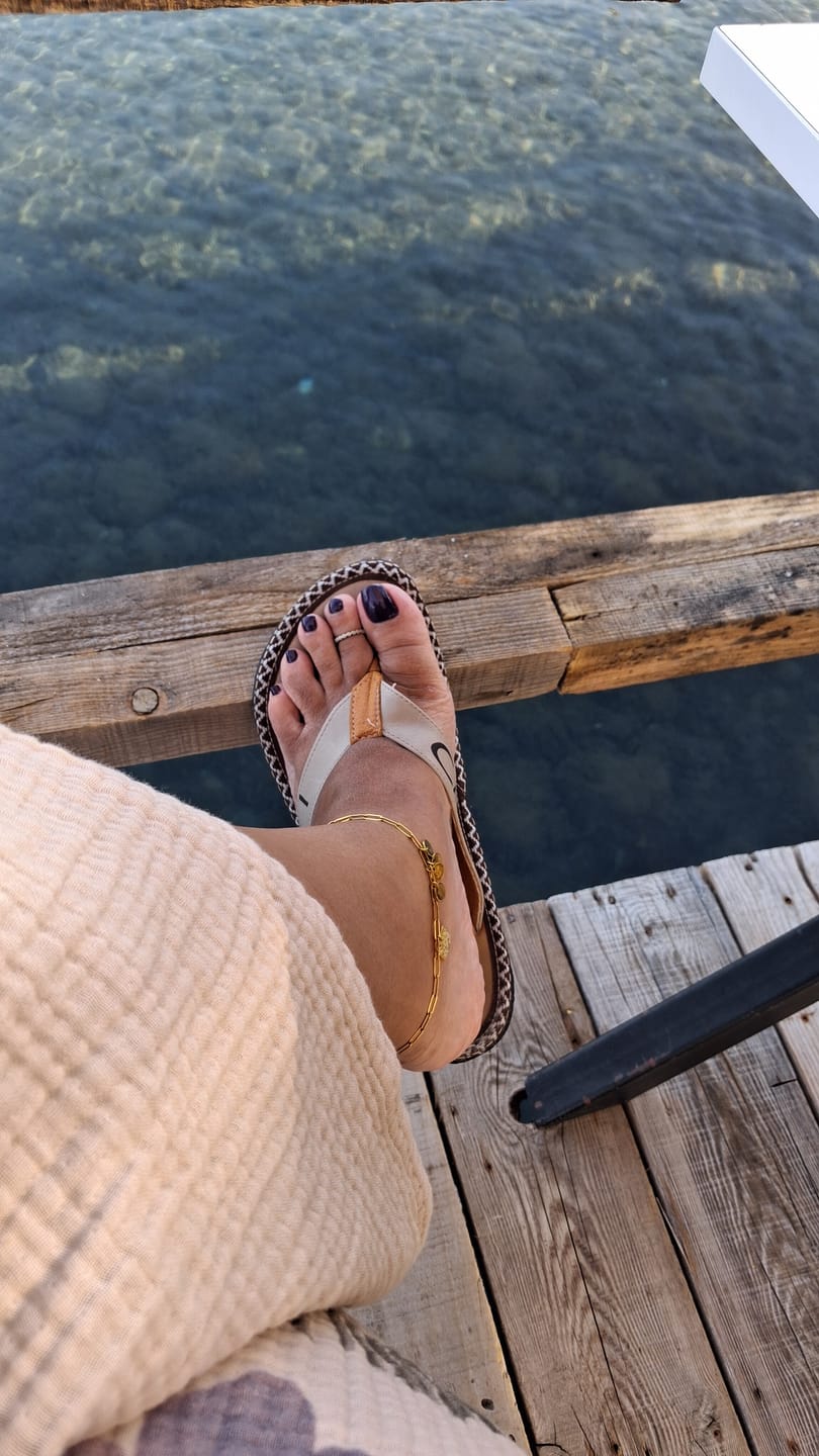 Customer photo review of Doğum Çiçeği Halhal