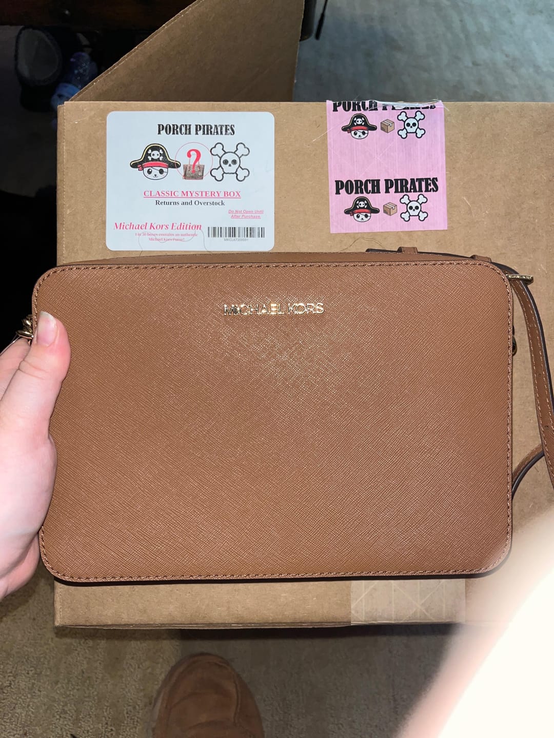 Customer photo review of The Classic Liquidation Mystery Box - Blue Tape PS5 Chance Box