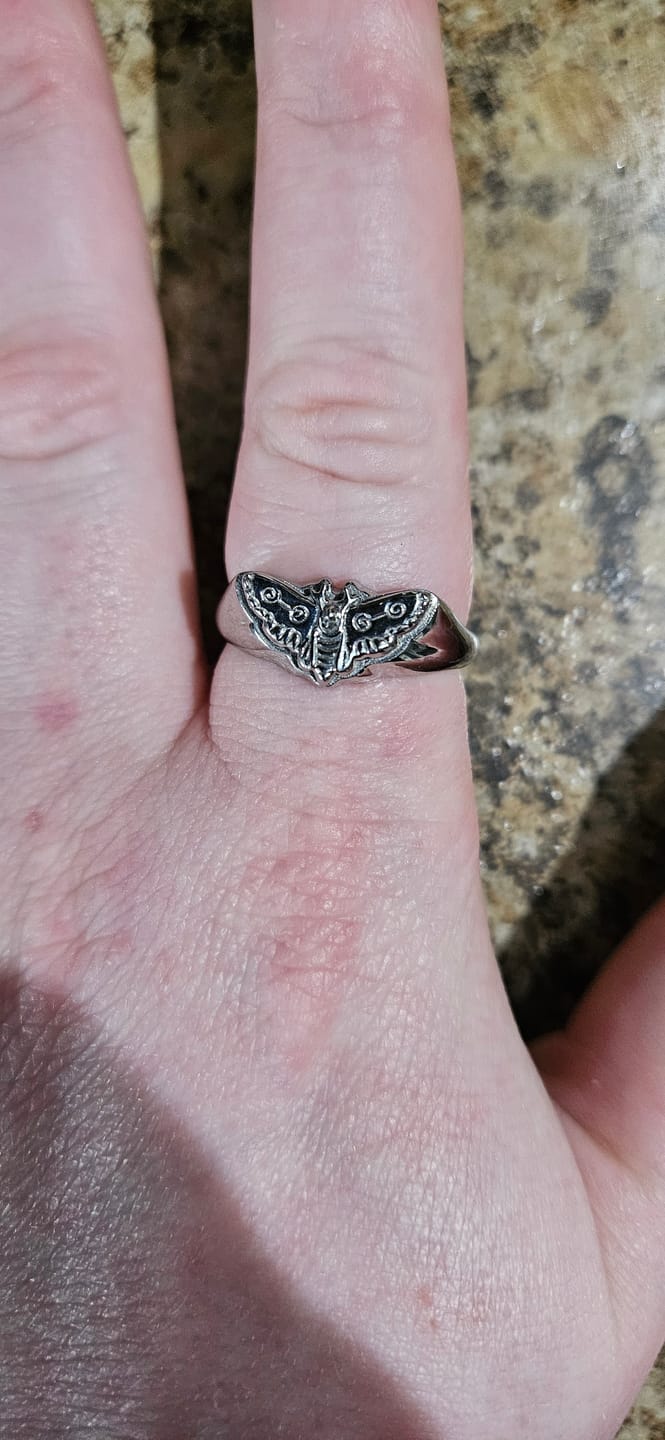 Customer photo review of MOTH RING