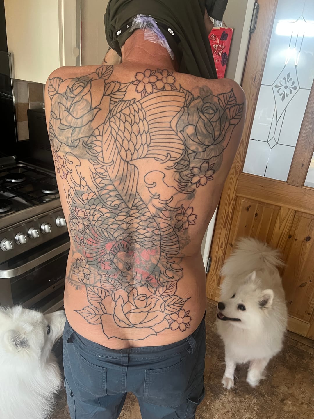 Customer photo review of TattooNumbx Numbing Cream