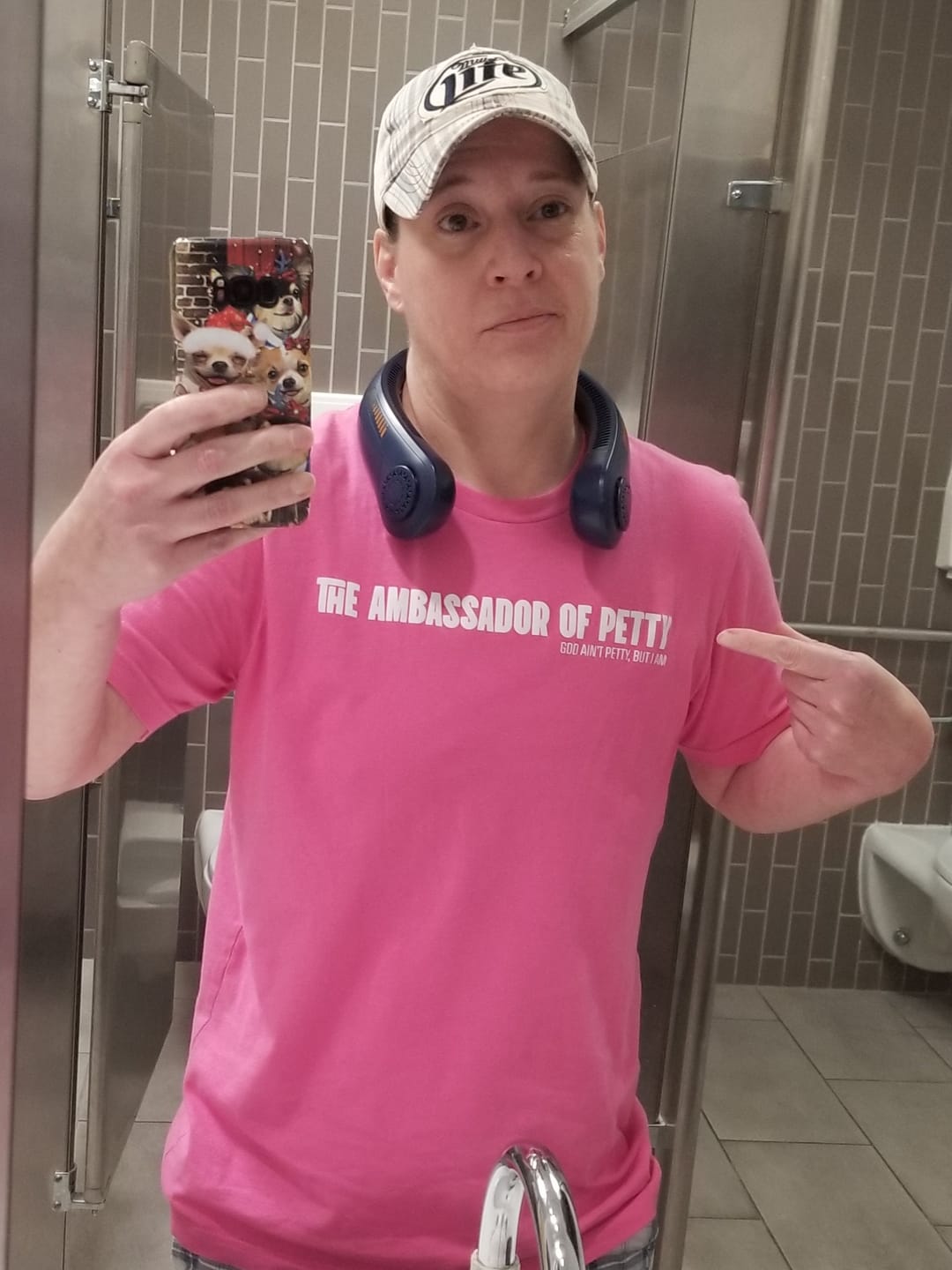 Customer photo review of The Ambassador of Petty Unisex Tee