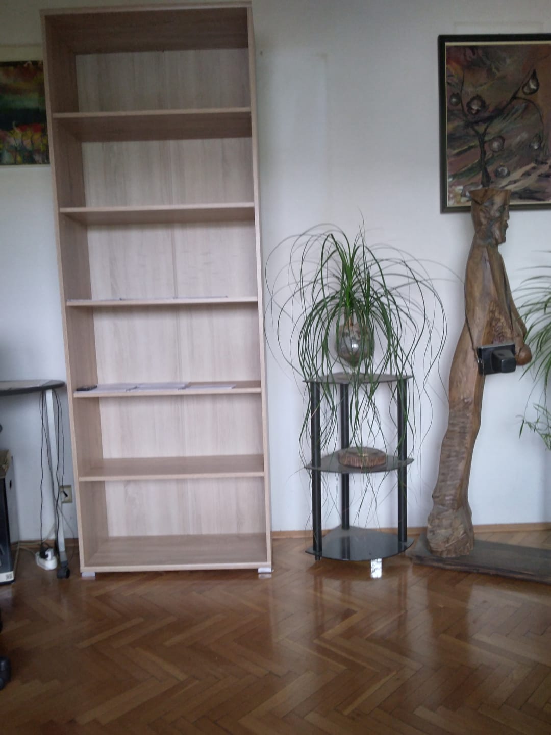 Customer photo review of Biblioteca OFFICE LINE 11, stejar sonoma, PAL, 79x35x221 cm