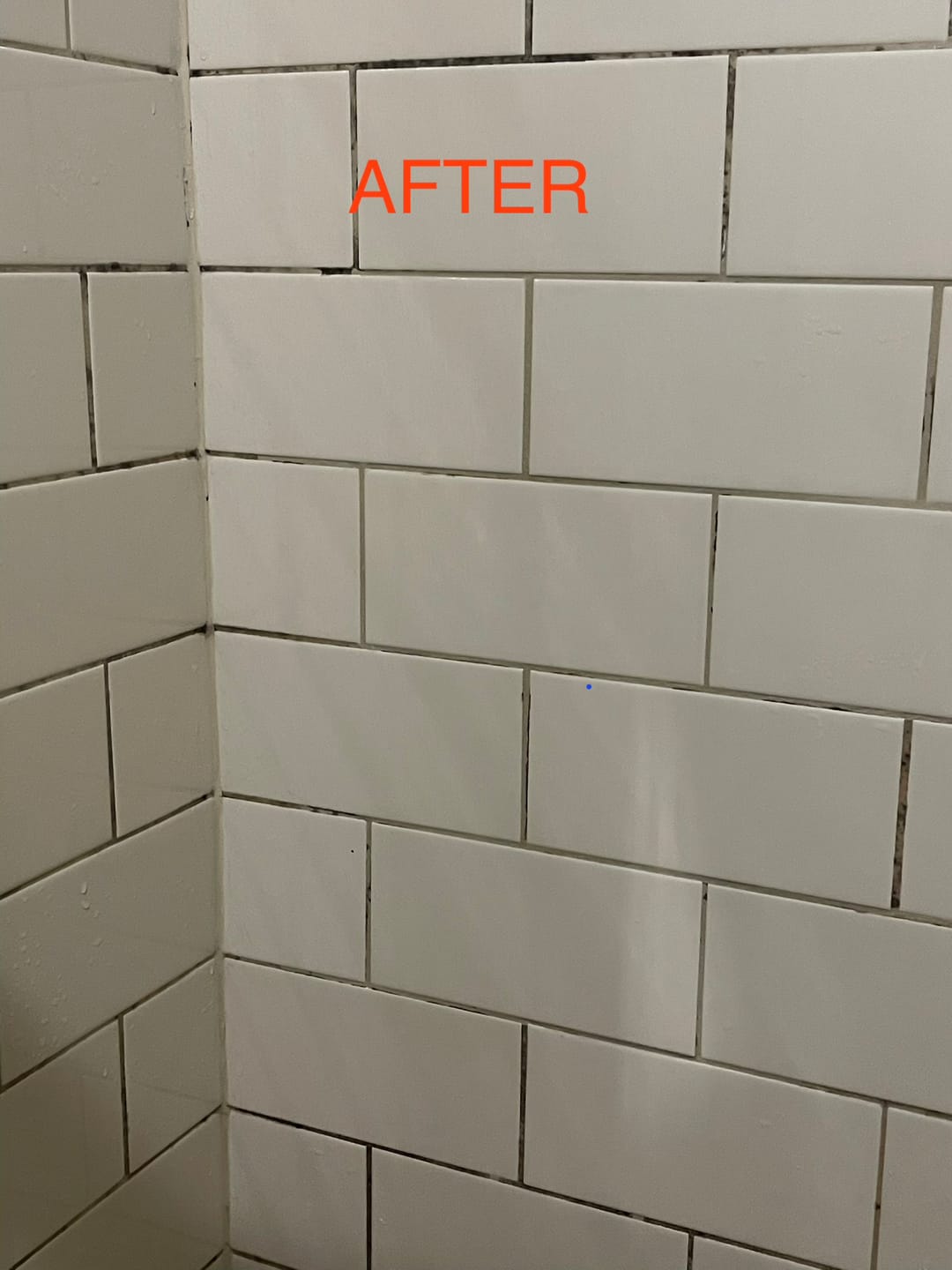 Customer photo review of GLASSGUARD® Miracle Mould Removal Gel