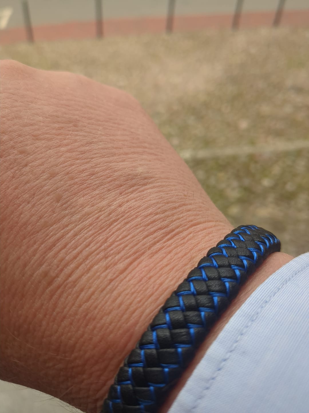 Customer photo review of Medizinisches Notfallarmband