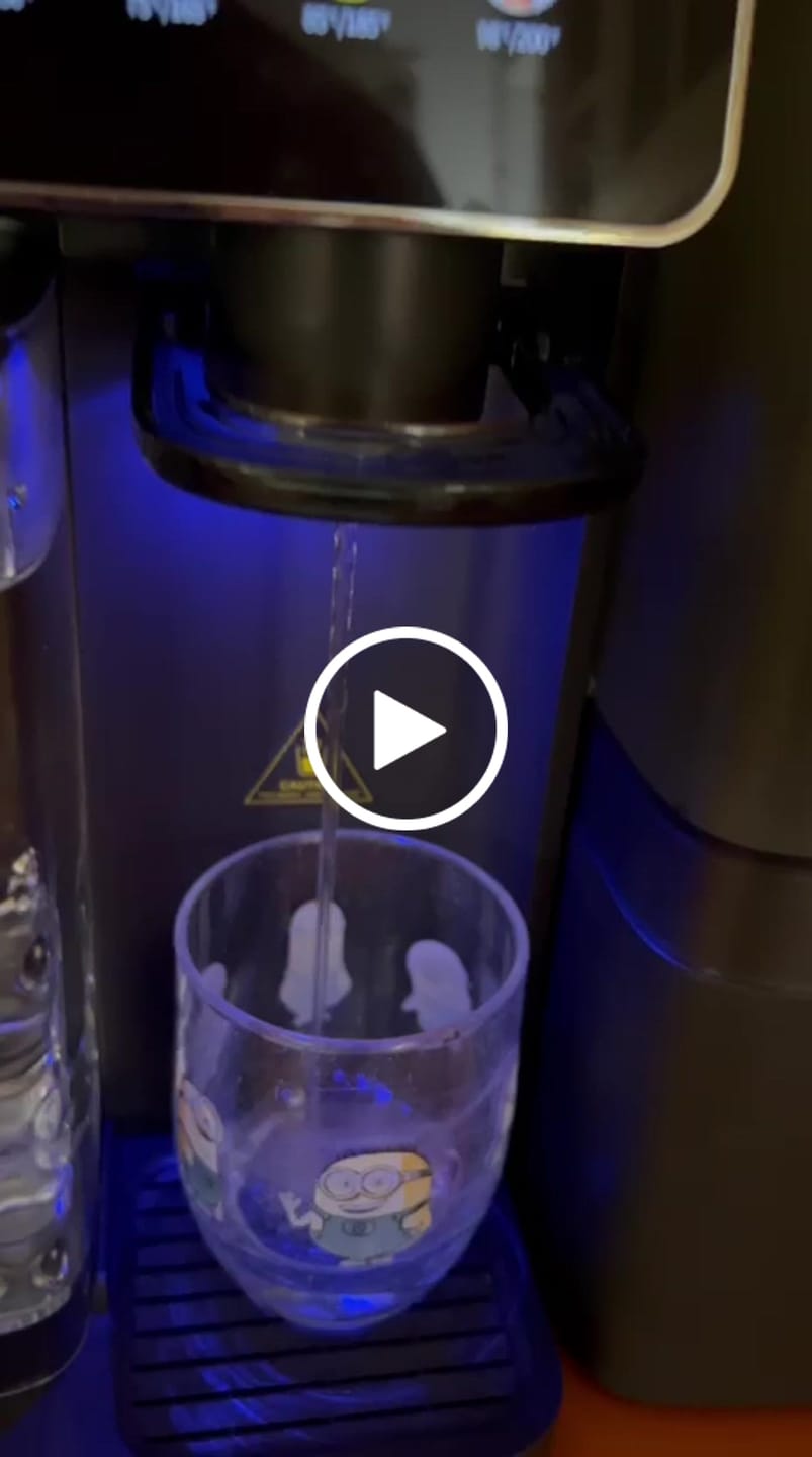 Customer video review of R9 Pro Smart Countertop Reverse Osmosis Water Purifier