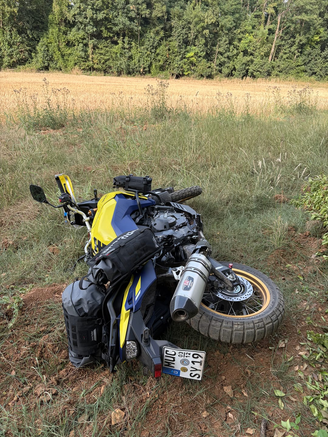 Customer photo review of ADVBags 45 – Rackless Saddle Bags