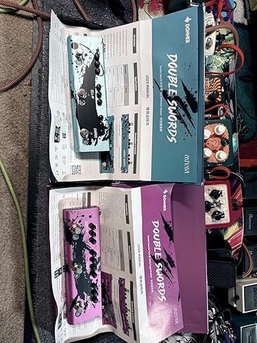 Customer photo review of DONNER X MIYAVI  Double Swords Pedal