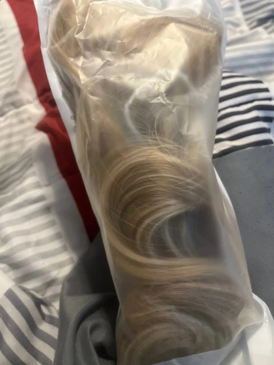 Customer photo review of Haarextensions Echt Haar 100% Natuurlijk voor Volheid en Lengte | Hittebestendig | Natuurlijke Glans | Sansoti
