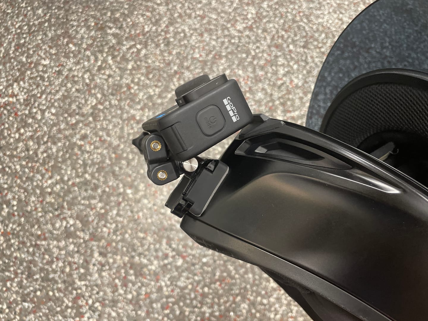 Customer photo review of AGV K1 / K1S Camera Mount