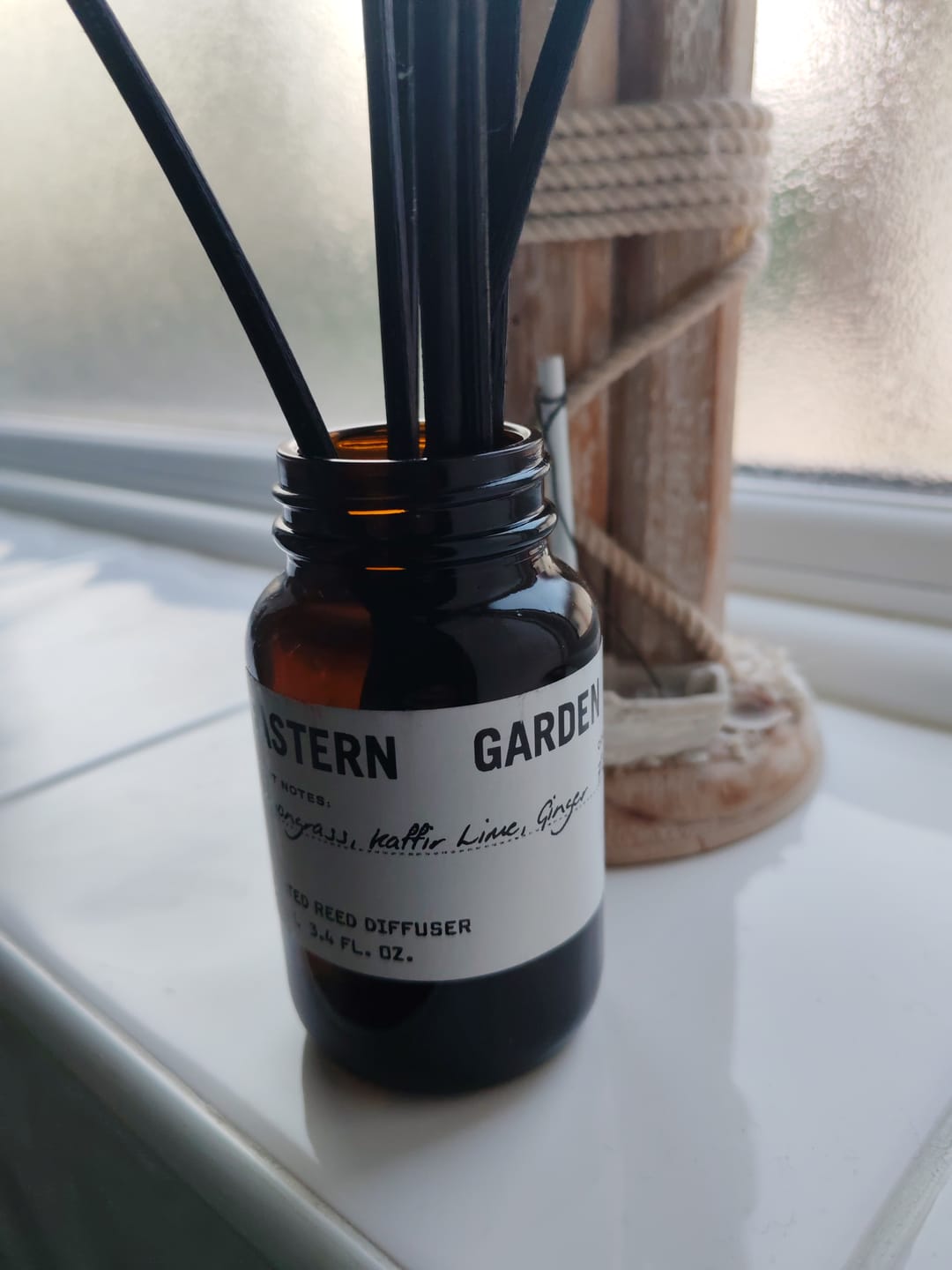 Customer photo review of Eastern Garden 100ml Reed Diffuser