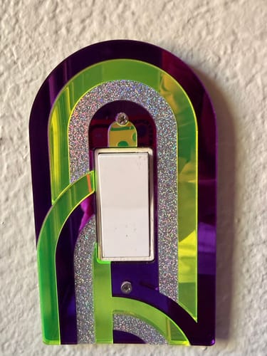 Customer photo review of Retro Archway Light Switch Cover