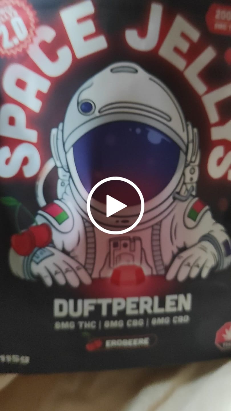 Customer video review of THC Spacejellies 2.0 Vollspektrum
