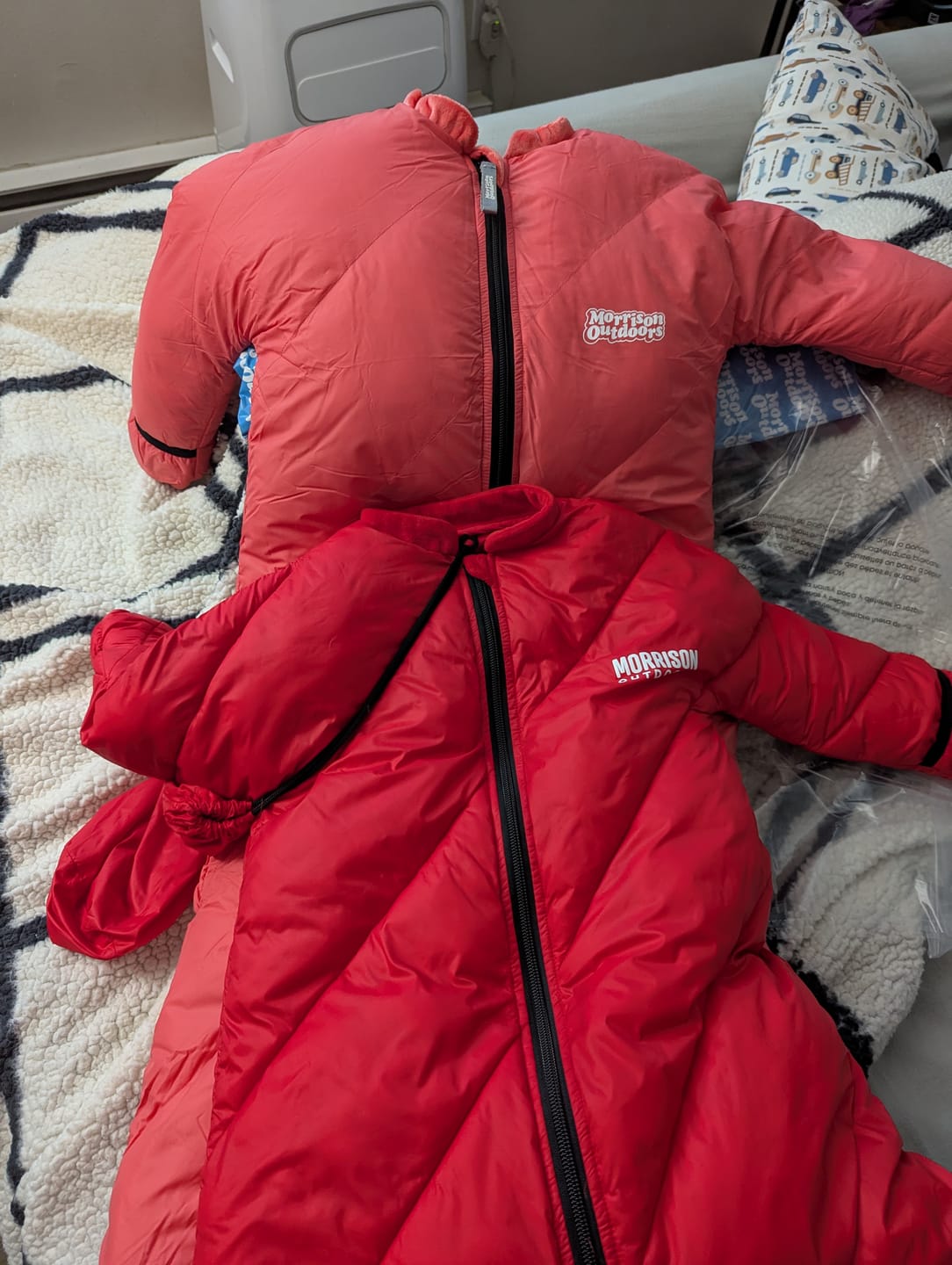 Customer photo review of Mighty Mo Kids Sleeping Bag (3-5 years)
