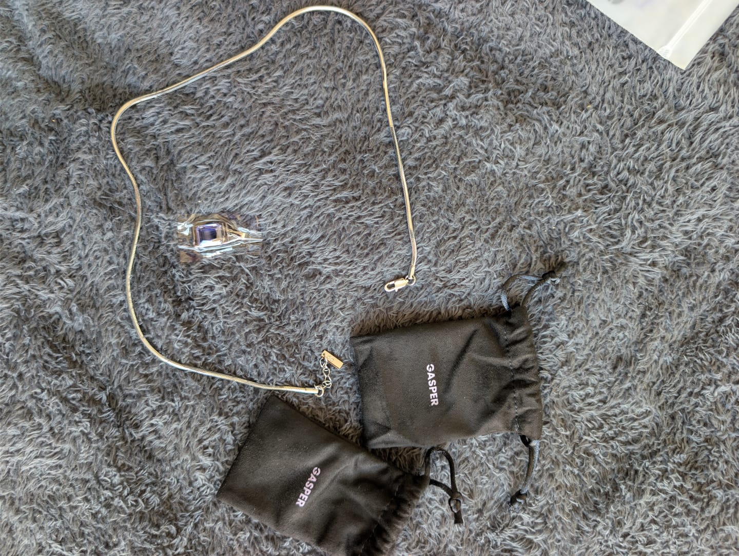 Customer photo review of Chip - Tanzanite