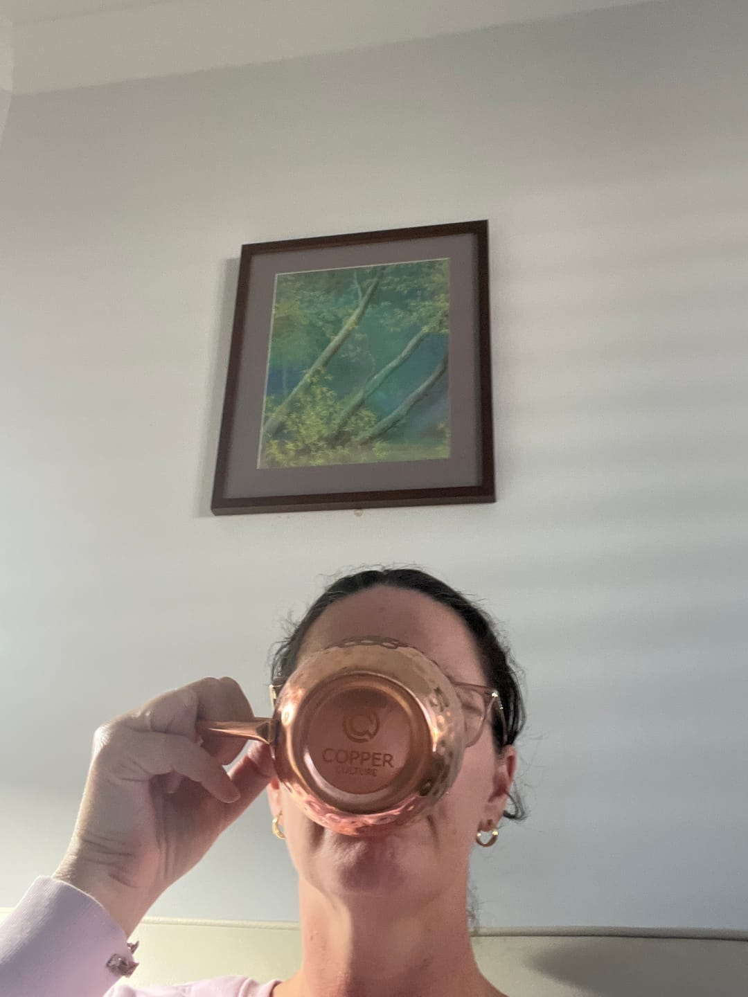 Customer photo review of Pure Copper Moscow Mule Mugs - Set of 2