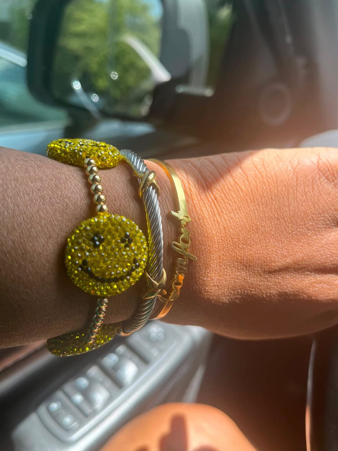 Customer photo review of Pre Order The Smiley Bracelet