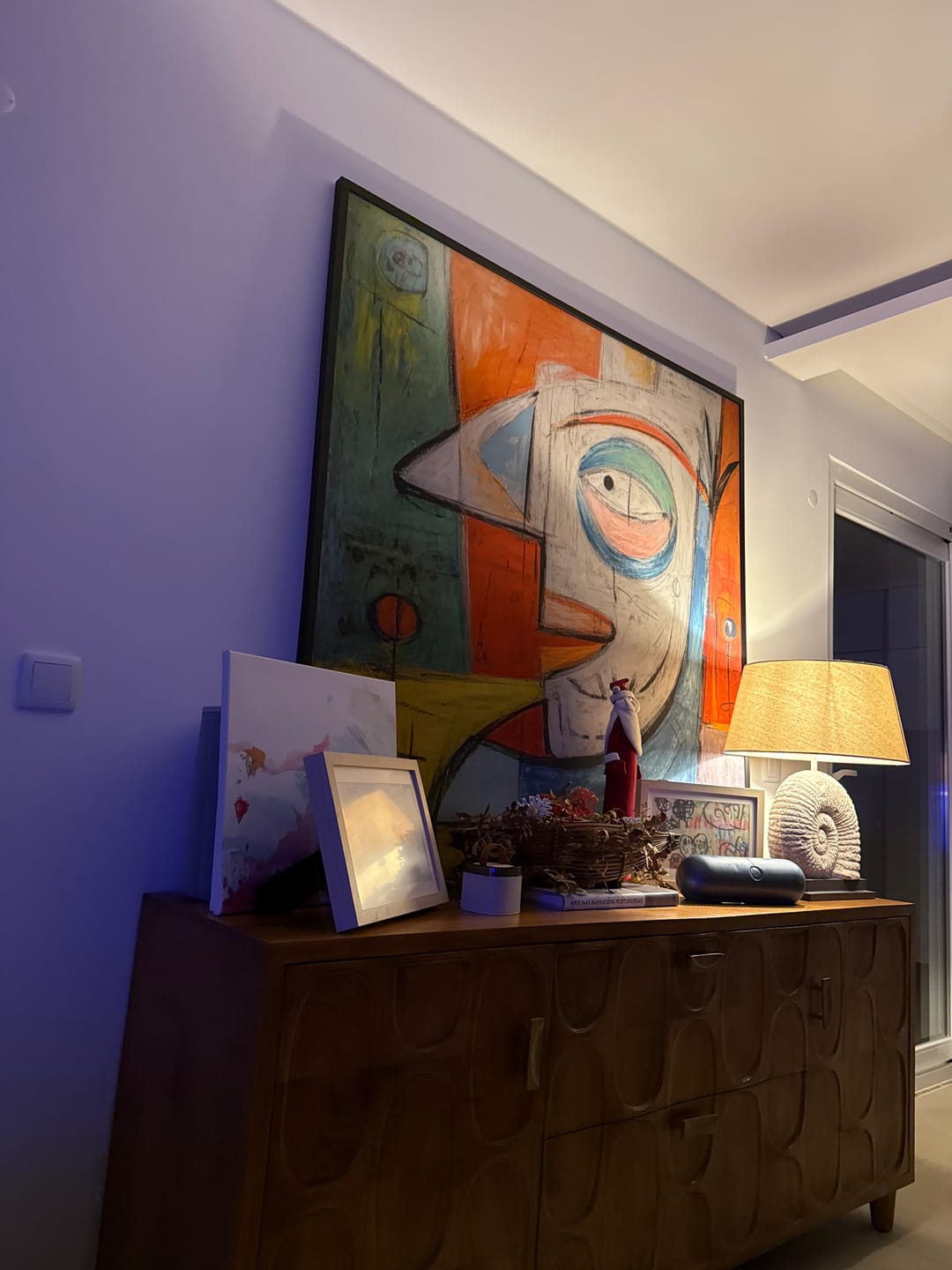 Customer photo review of Volto Cubista Colorato