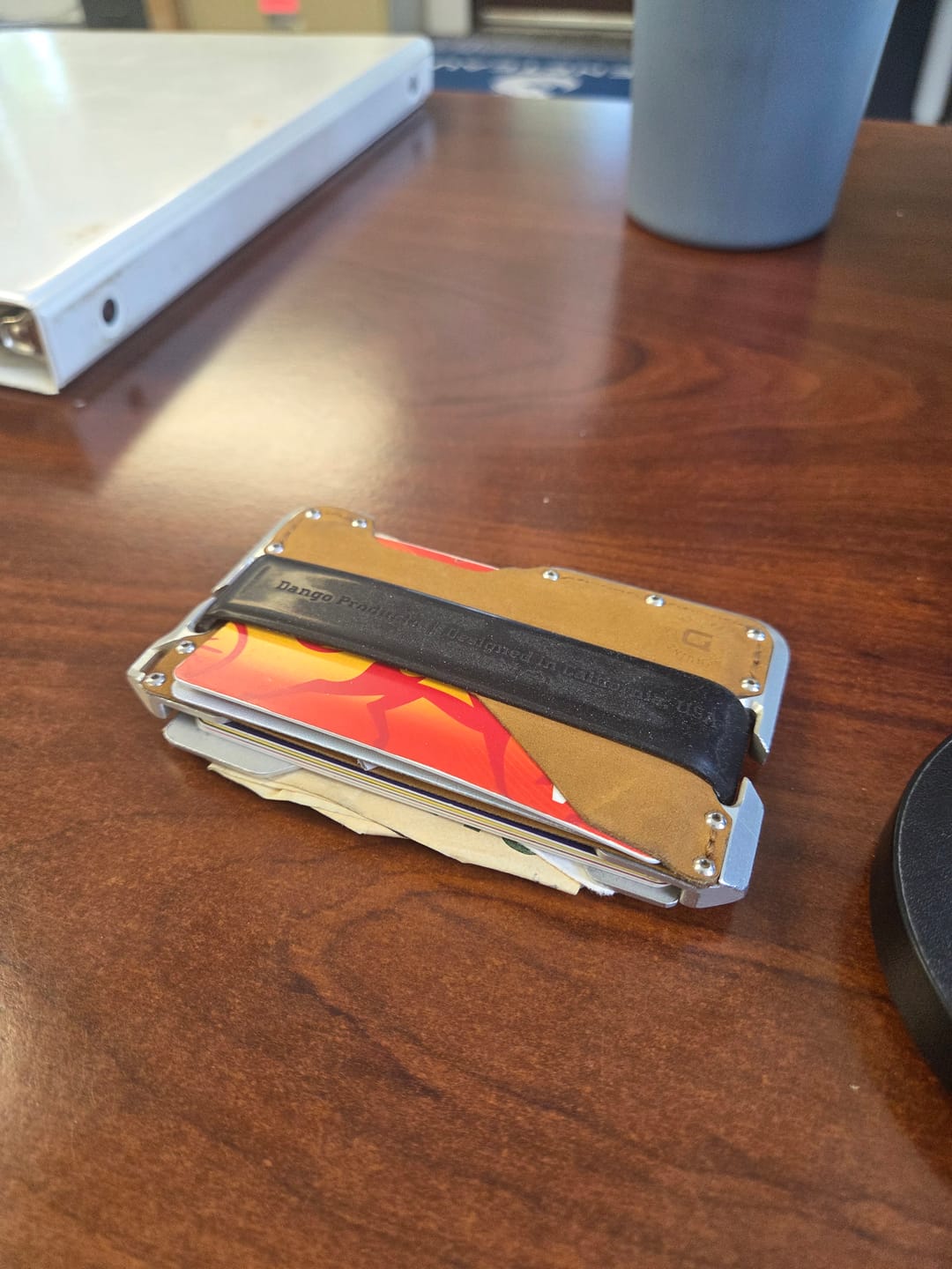 Customer photo review of Horizontal Leather Pockets (D/T-Series wallets)
