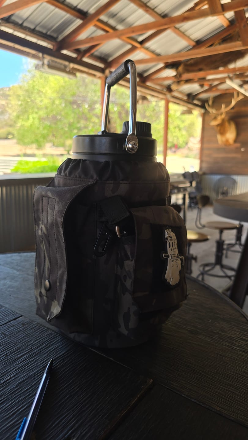 Customer photo review of M.O.A.B.B. One Gallon Battle Bottle