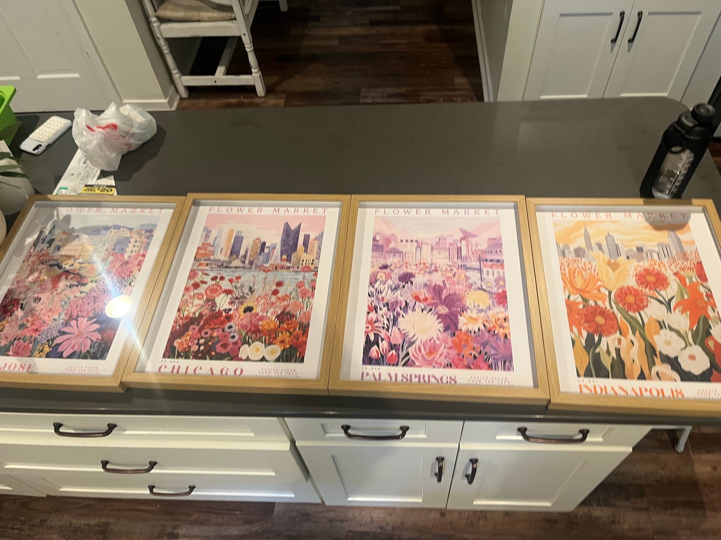 Customer photo review of Chicago Flower Poster