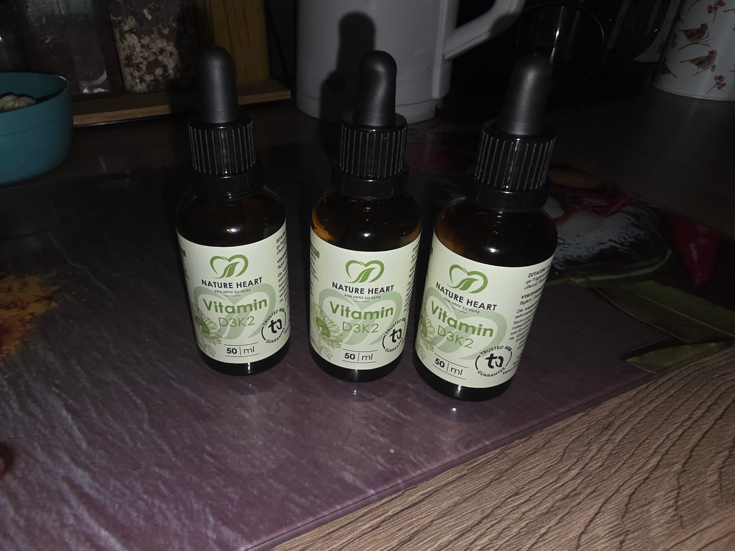 Customer photo review of Vitamin D3+K2 Tropfen
