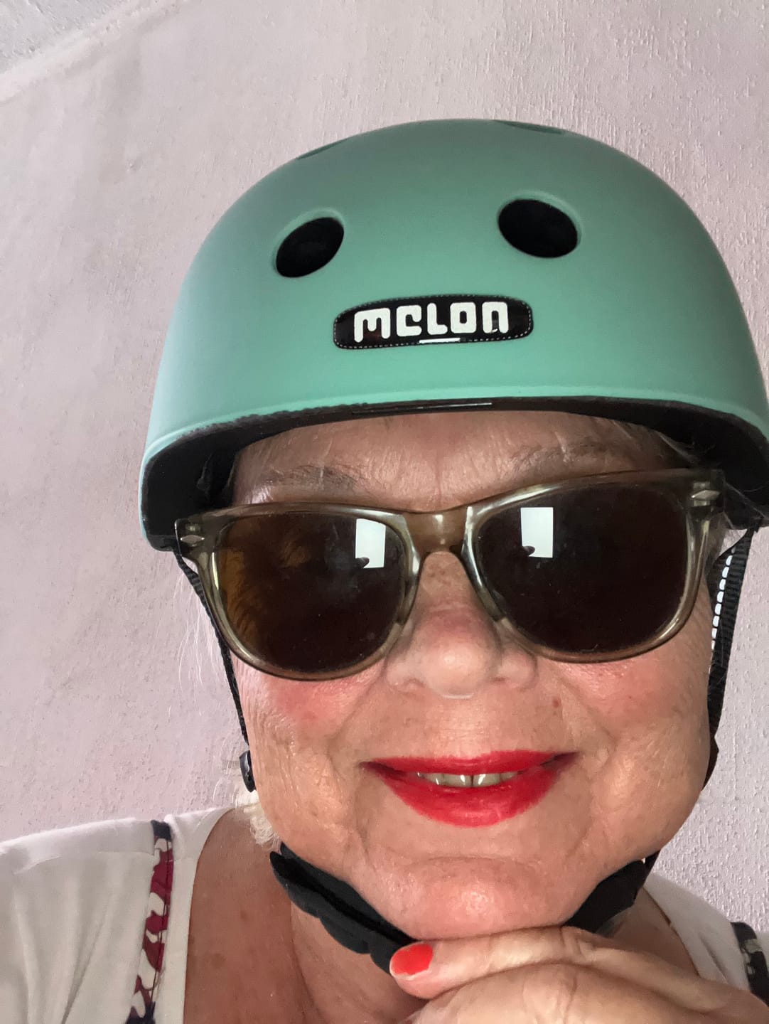 Customer photo review of Melon Bicycle Helmet Urban Active »Rio«
