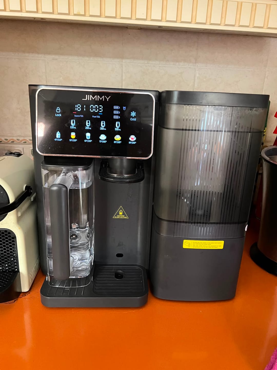 Customer photo review of R9 Pro Smart Countertop Reverse Osmosis Water Purifier