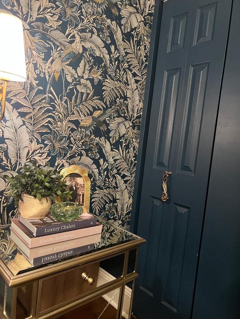 Customer photo review of Brass Peacock Door handle - Antique Brass