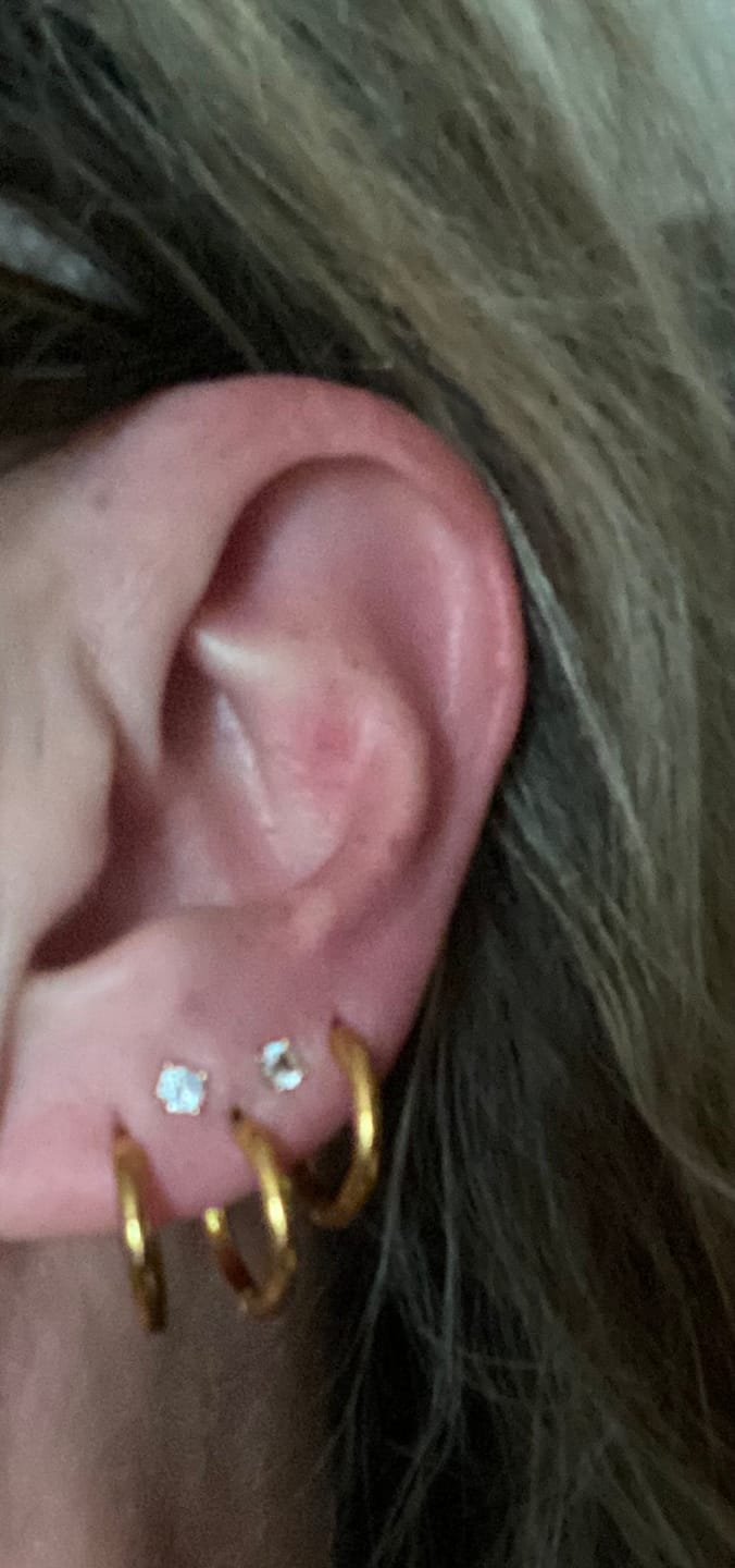 Customer photo review of Simple hoops