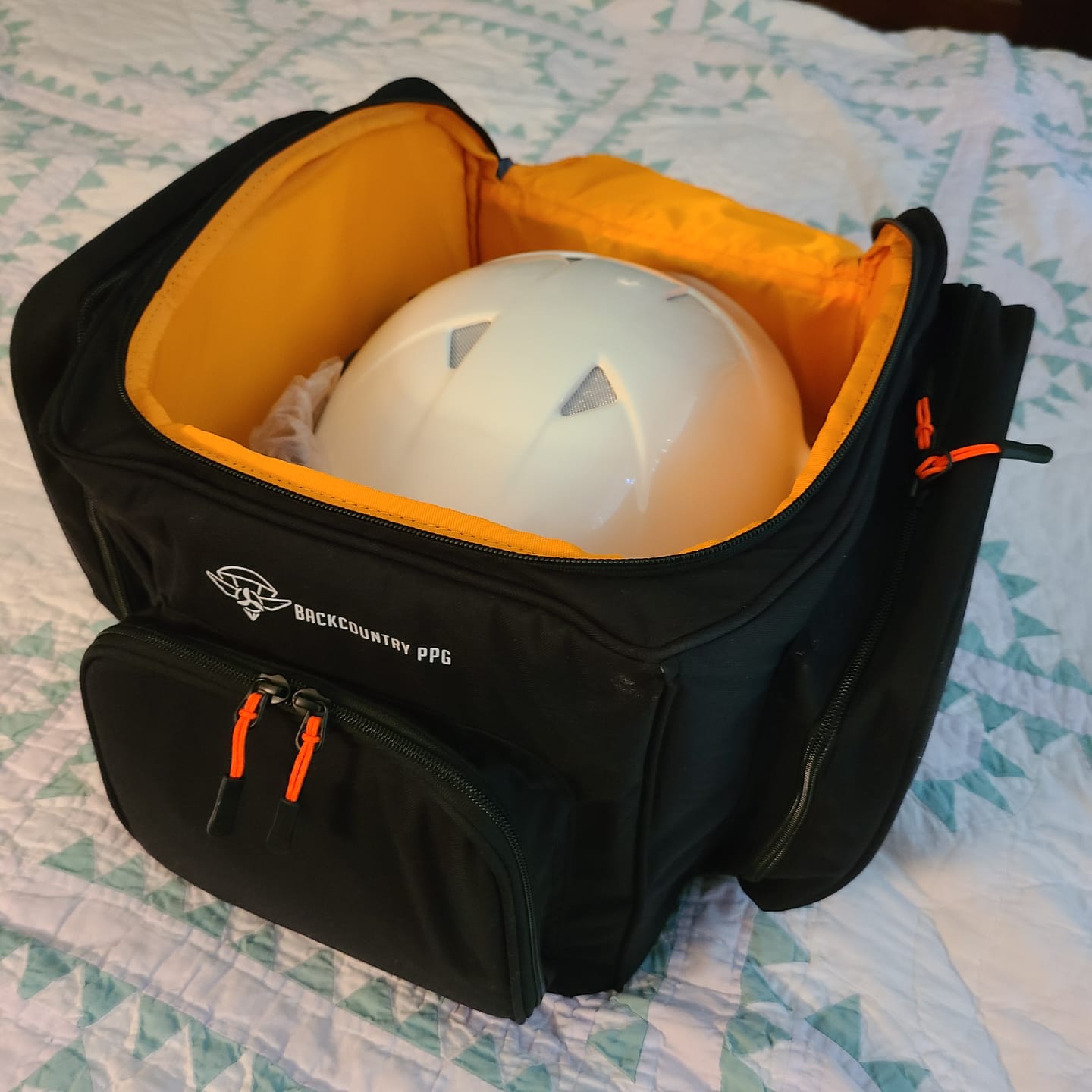 Customer photo review of Helemt Bag