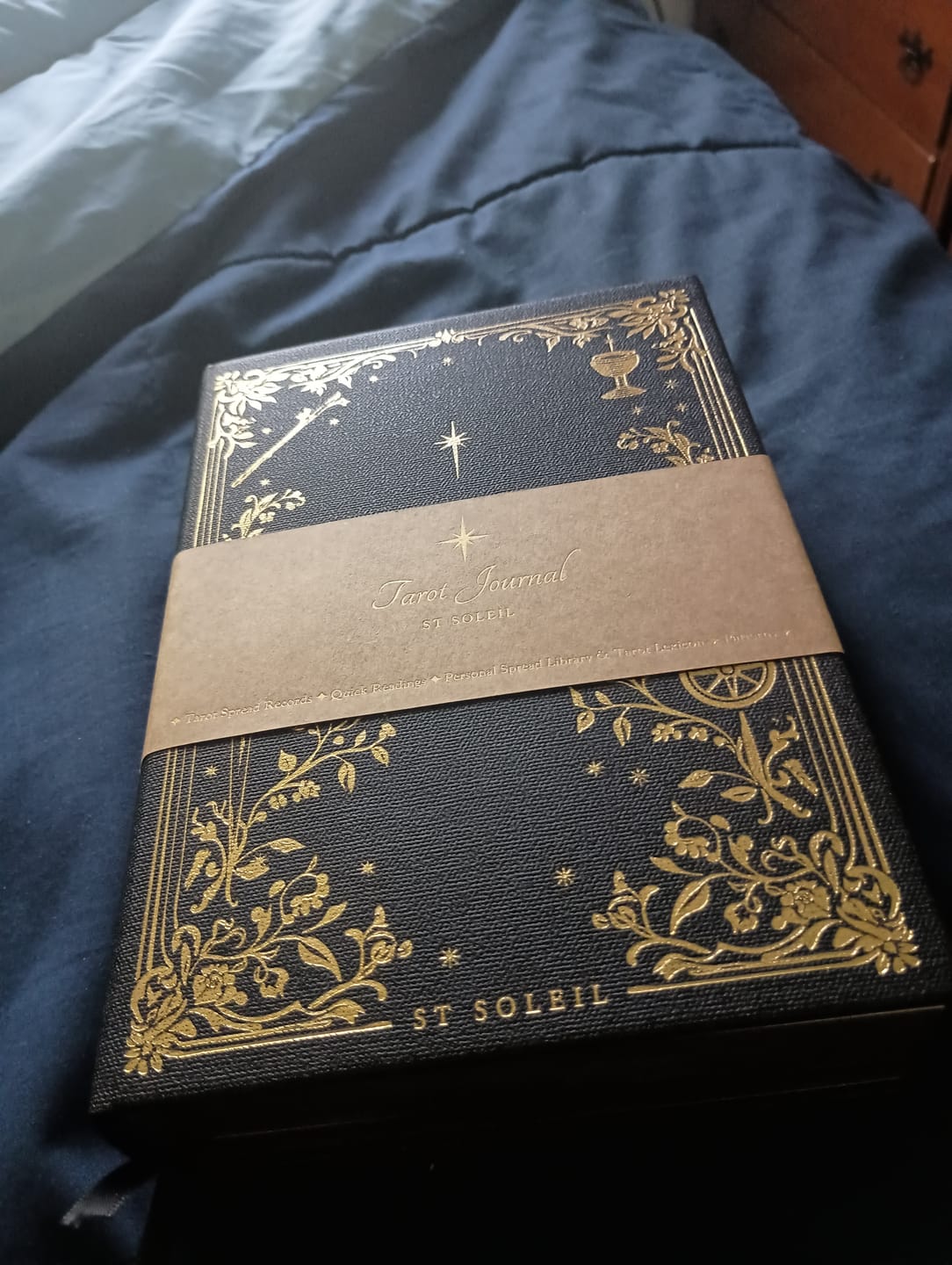 Customer photo review of Tarot Journal© • Black Linen