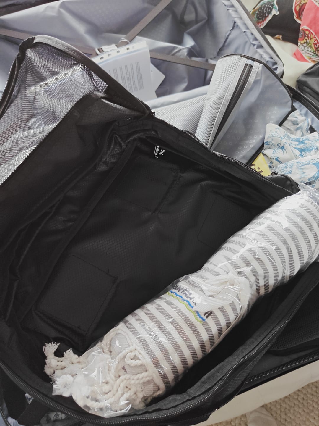 Customer photo review of Expandable Packing Cubes