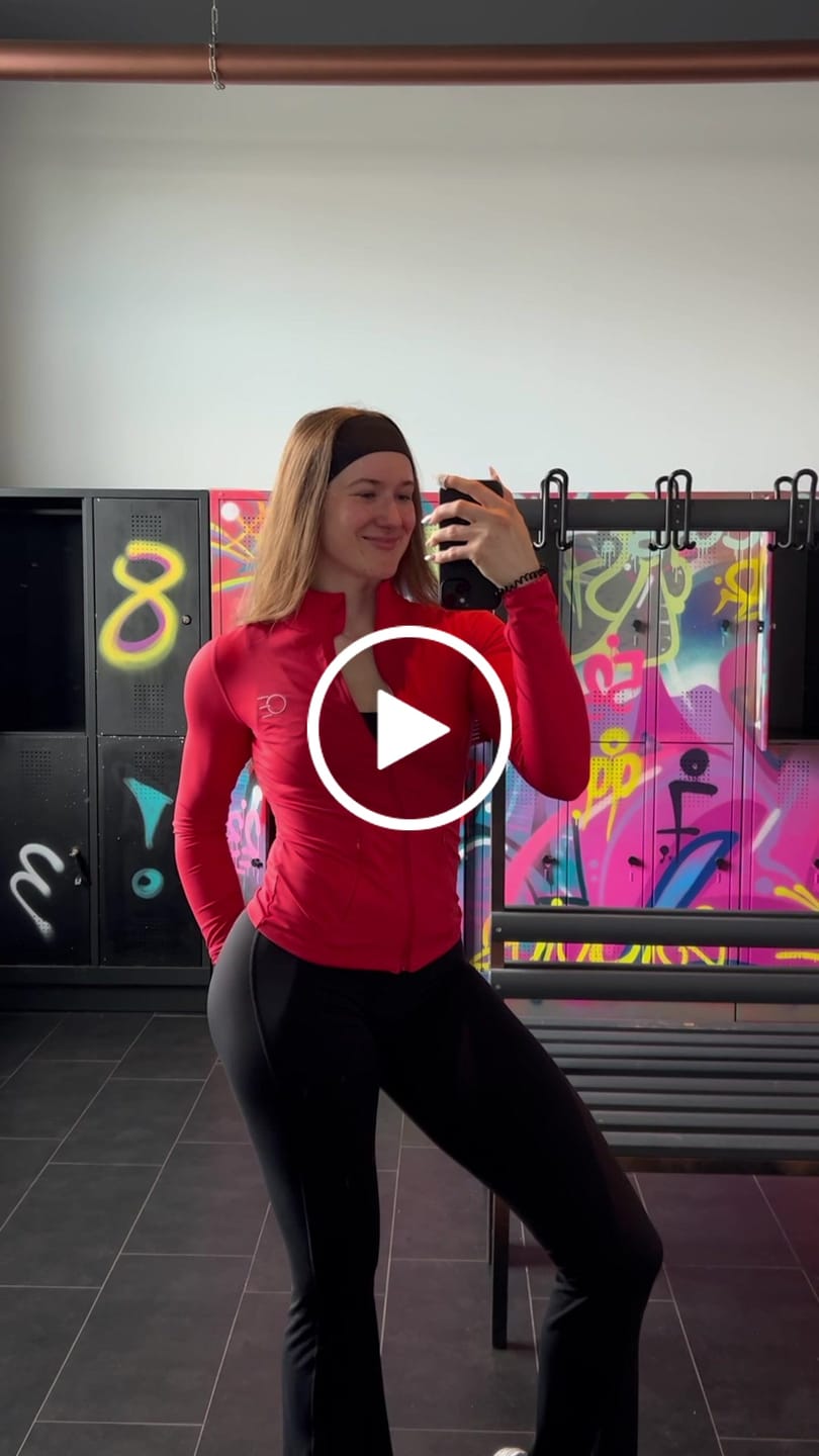 Customer video review of LUXE Flow Zip-Jacket - Candy Red (Limited Edition)