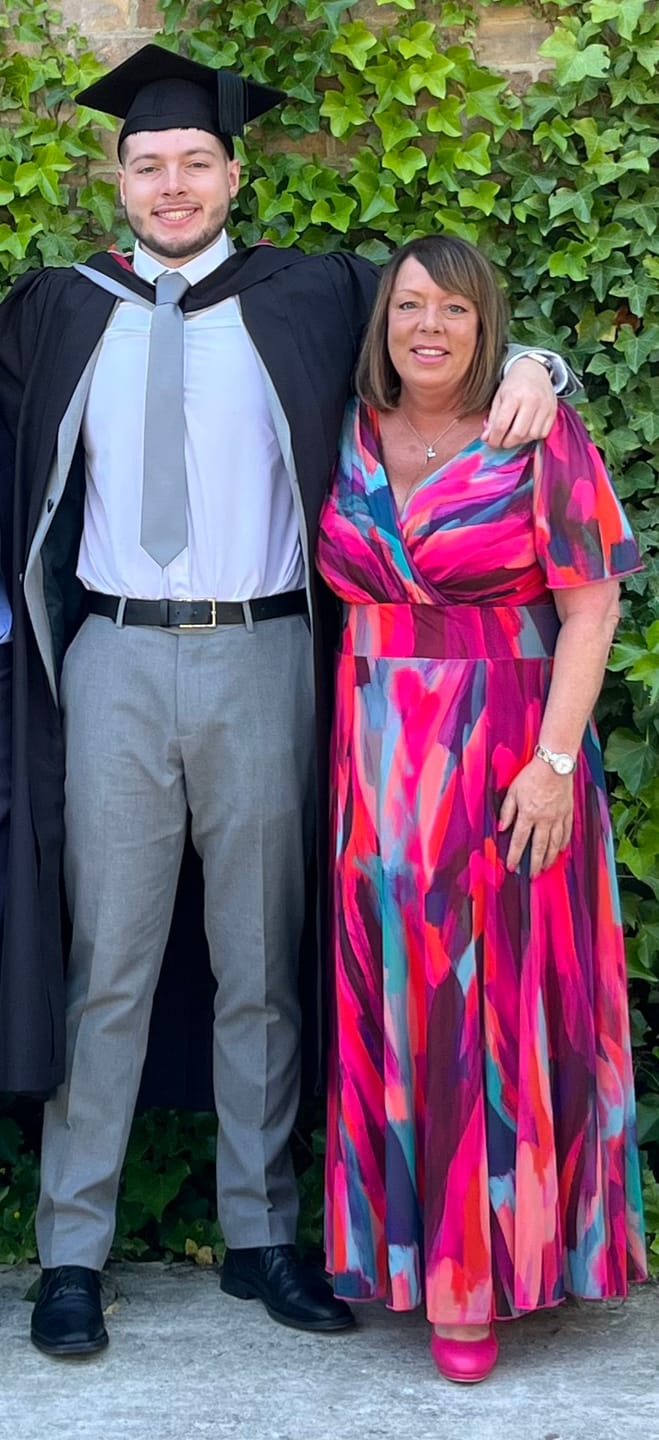 Customer photo review of Petite Isabelle Winter Pink Print Float Sleeve Maxi Dress