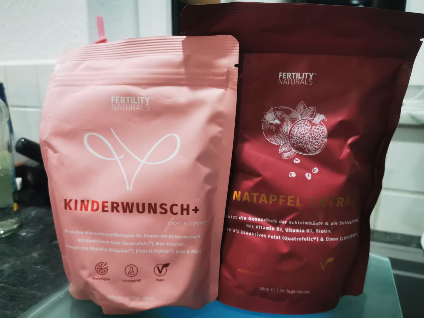 Customer photo review of Granatapfel Extrakt+ (Als Pulver & Kapsel erhältlich)