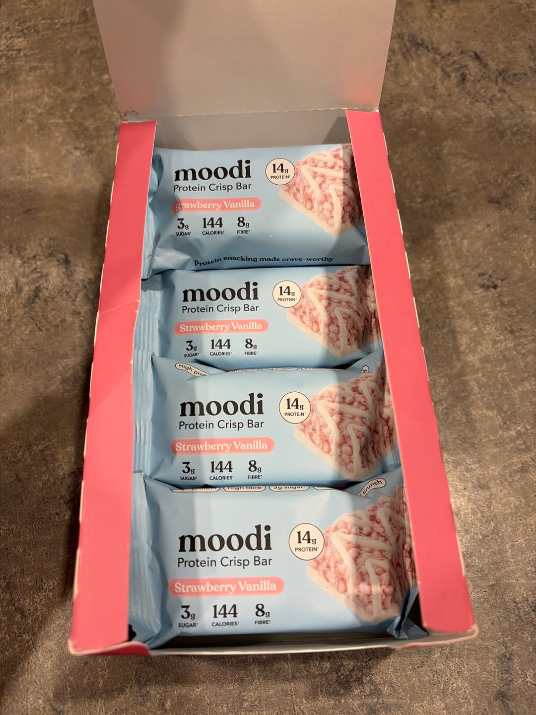 Customer photo review of Strawberry Vanilla 12-Pack